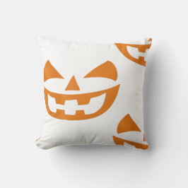 Smiling Vampire Pumpkin, Funny Halloween Kudde
