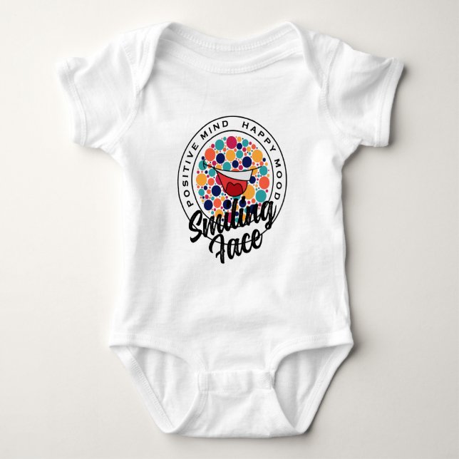 SMILNINGSMOOD I lycklig. T Shirt (Framsida)