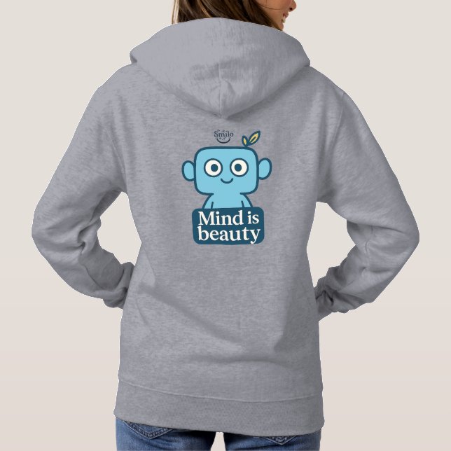 Smilo-tecken, inspirationseduva Hoodie T Shirt (Baksida)