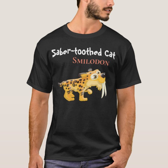 Smilodon T Shirt (Framsida)
