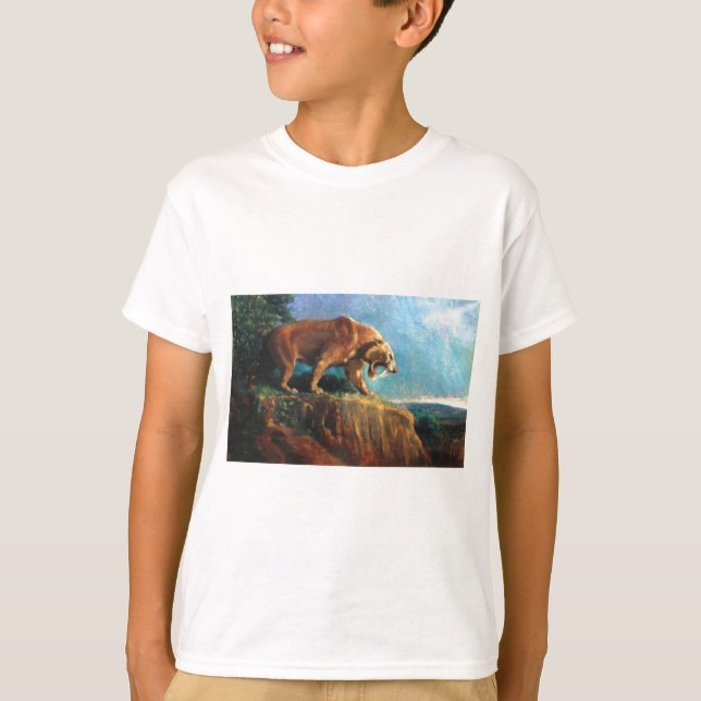 smilodon t shirt (Framsida)