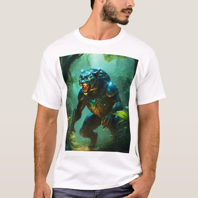 Smilodon Tiger: T Shirt (Framsida)