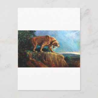 smilodon vykort