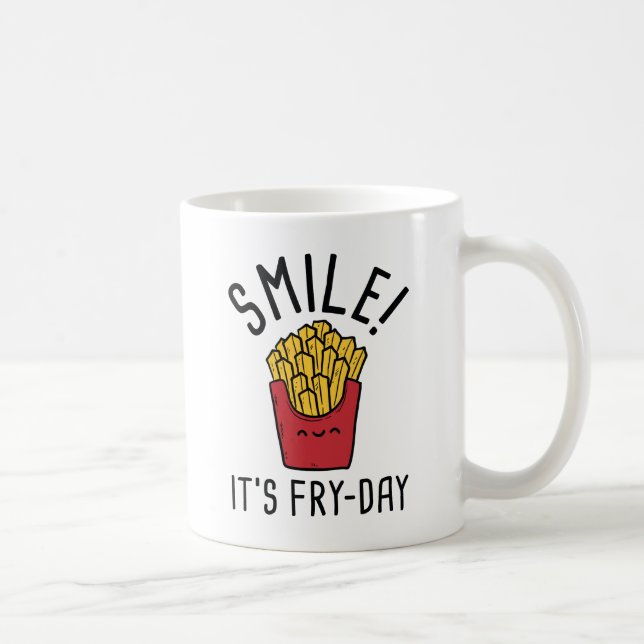 Smilt! Det är Fry Day Kaffemugg (Höger)