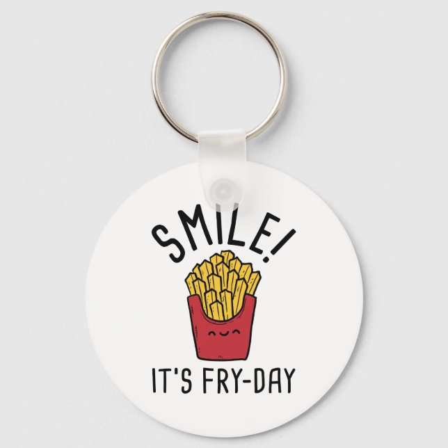 Smilt! Det är Fry Day Nyckelring (Framsida)