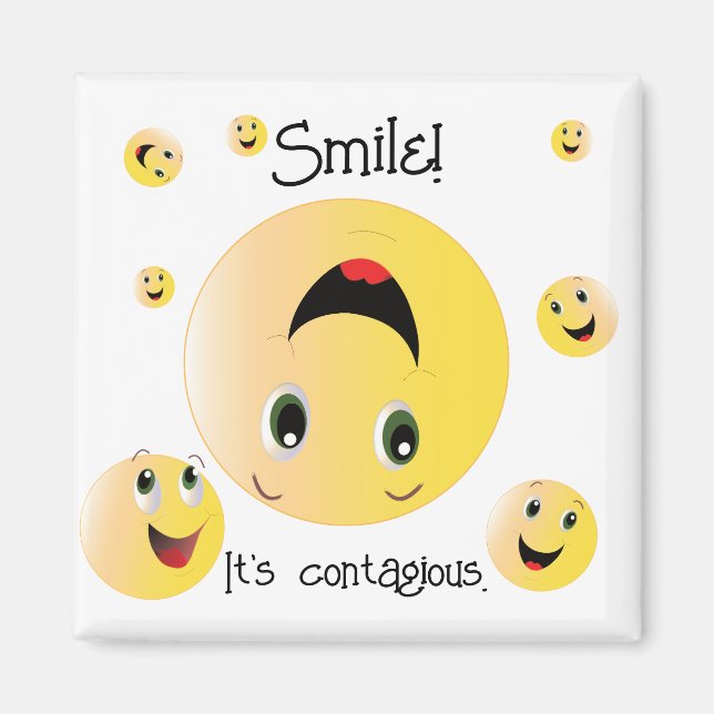 Smilt. Det är smittsamt Magnet (Framsidan)