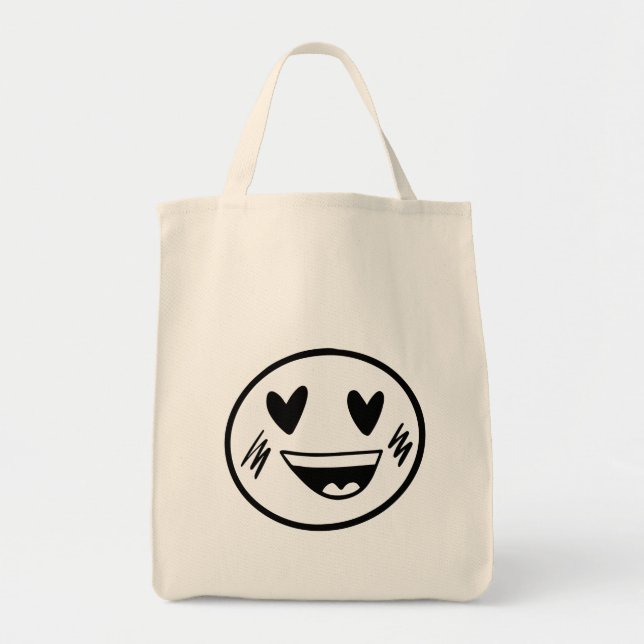 SMILY EMOJI TYGKASSE (Framsidan)