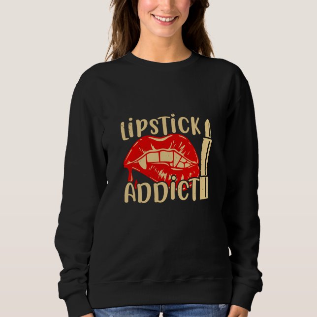 Smink - Läppstiftberoende T Shirt (Framsida)
