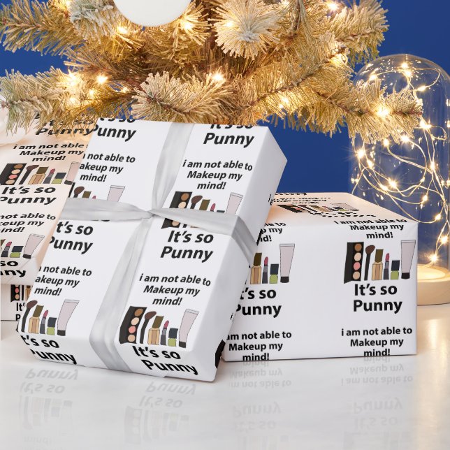 Smink Rolig Puns Smink Presentpapper (Helgdagar)