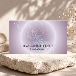 Sminkartist Celestial Glow Modern Mjuk Lavendel Visitkort