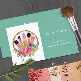 Sminkartist Kosmetolog Salong Spa Stylist Visitkort