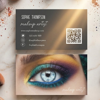 Sminkartist qrcode visitkort