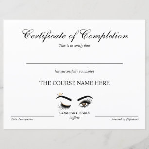 Sminkartist Wink Eye Beauty Kursavslutning