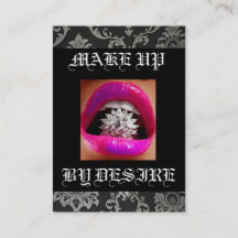 Sminkkonstnärvisitkort