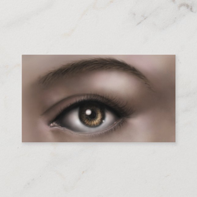 Sminkkonstnärvisitkort Visitkort (Framsida)