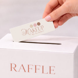 Sminkörsföretag Märkt Lottlottjett Mini Visitkort