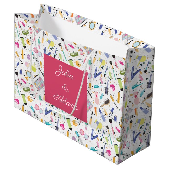 Sminkset presentpåse (Framsidan Vinklad)