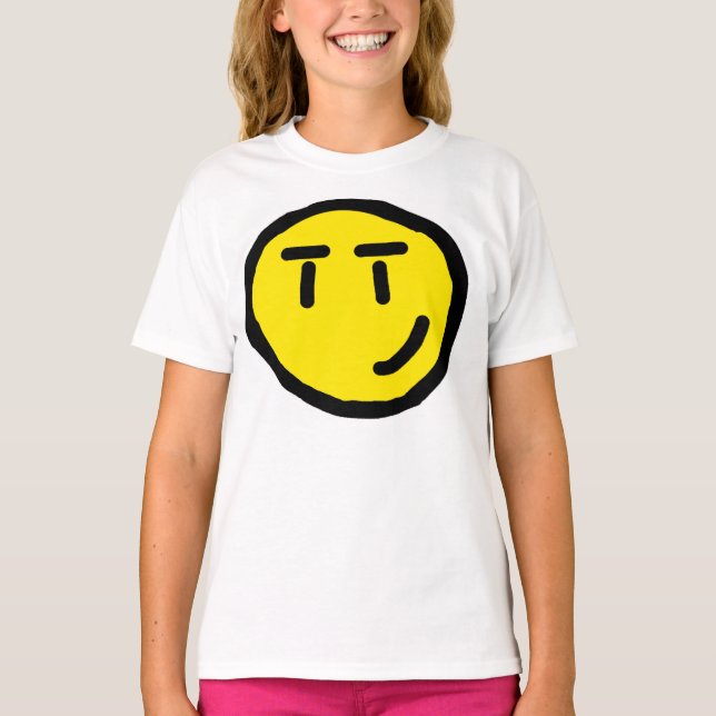 smirk ansikte tröja (Framsida)