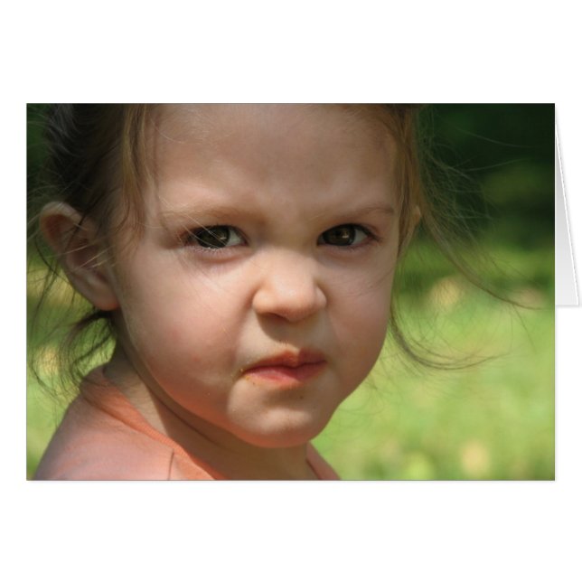 Smirk Hälsningskort (Framsidan Horizontal)