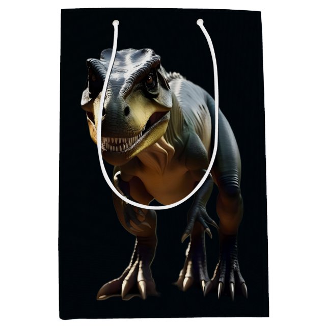 Smirking Scary T-Rex Dinosaur (Framsidan)