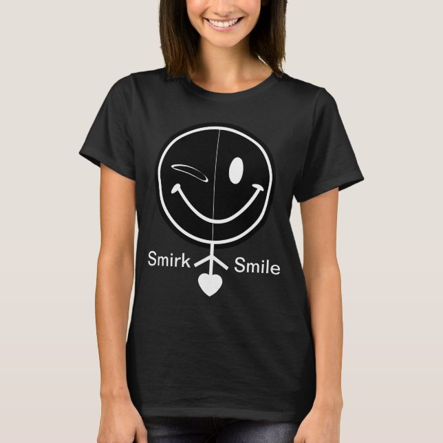 SmirkSmile T Shirt (Framsida)