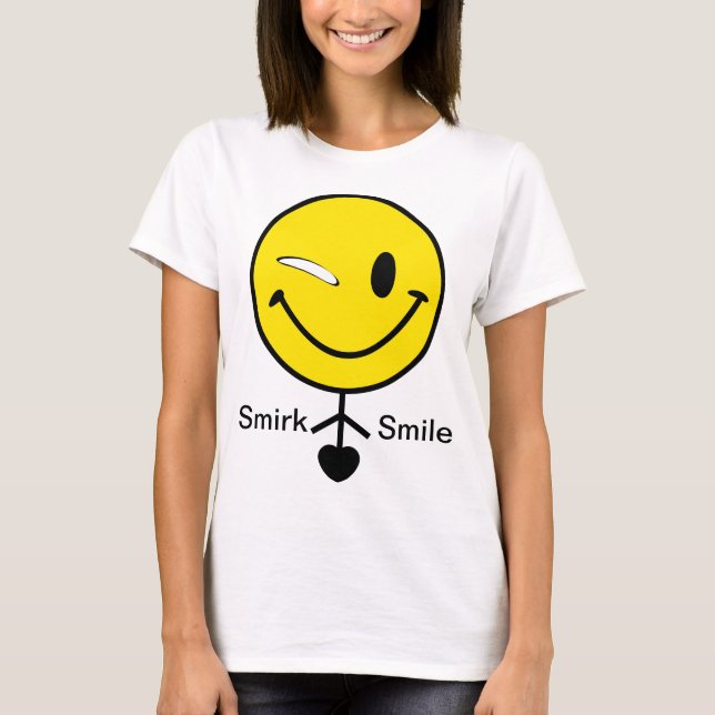 SmirkSmile T Shirt (Framsida)