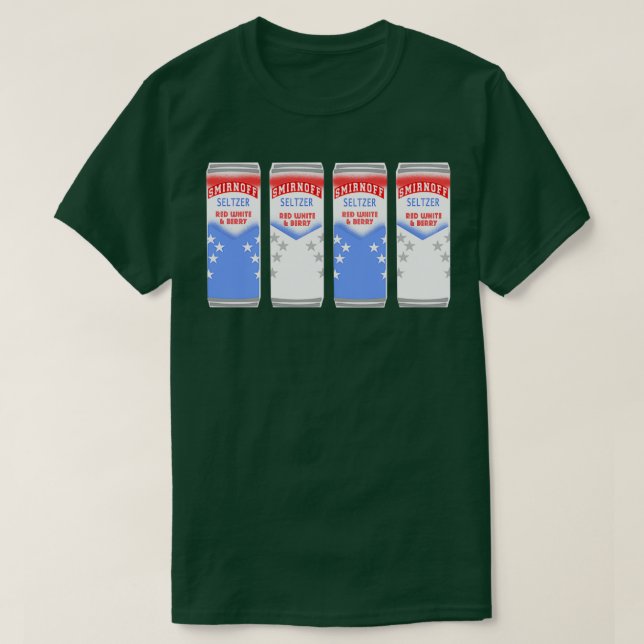 Smirnoff Seltzer Red White Berry T Shirt (Design framsida)
