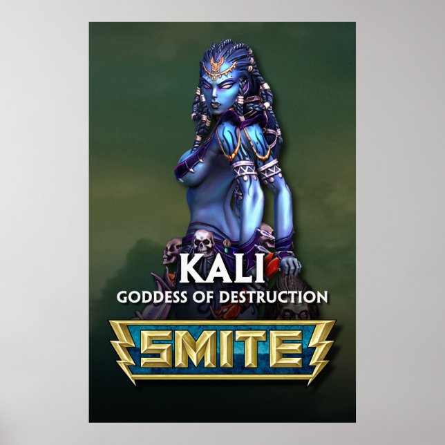 SMITE: Kali, Destruktionens gudinna Poster (Framsidan)
