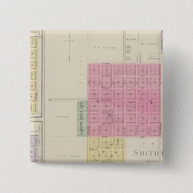 Smith Center, Gould City, Motor, Webster, Kansas Knapp (Framsida)