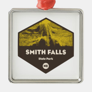 Smith Falls State Park Nebraska Julgransprydnad Metall
