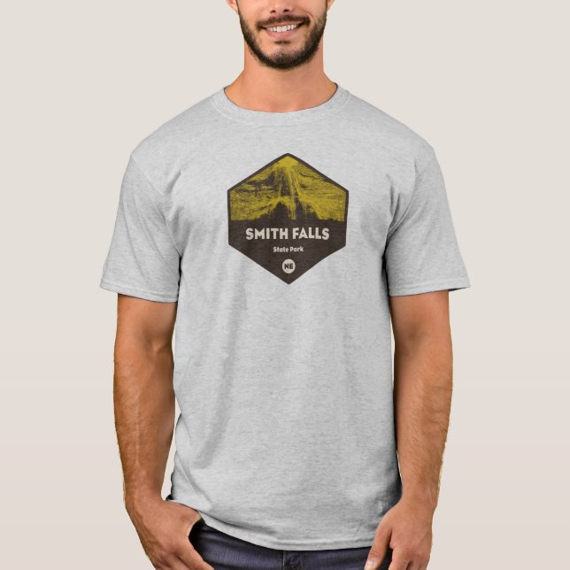 Smith Falls State Park Nebraska T Shirt (Framsida)