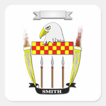 SMITH FAMILJ VAPEN CREST OCH SKÖLD