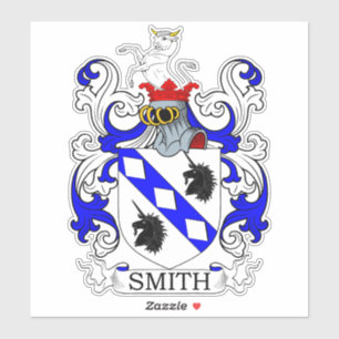 Smith Family Crest Klistermärken