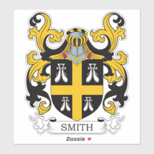 Smith Family Crest Klistermärken