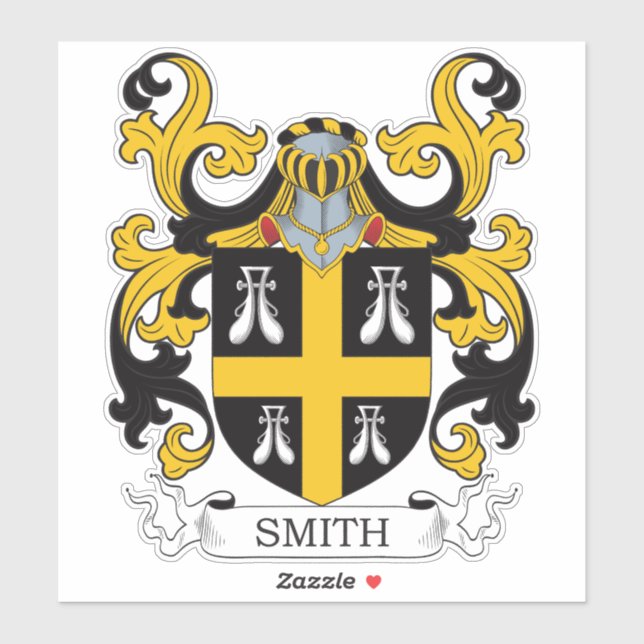 Smith Family Crest Klistermärken (Ark)