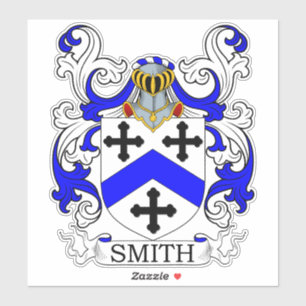 Smith Family Crest Klistermärken