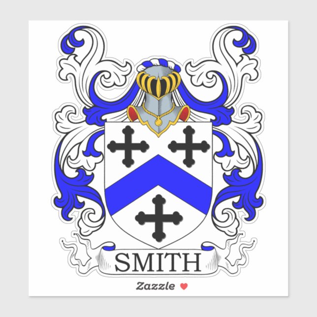 Smith Family Crest Klistermärken (Ark)