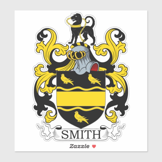 Smith Family Crest Klistermärken (Ark)