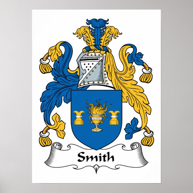 Smith Family Crest Poster (Framsidan)