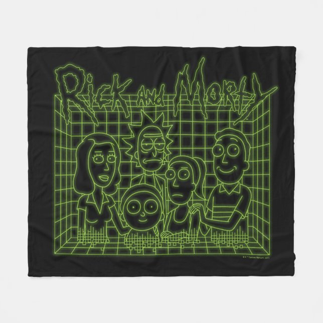 Smith Family Digital Hologram Fleecefilt (Framsidan (Horisontell))