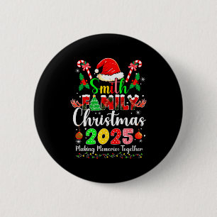 Smith Family Jul 2025 Matchande Santa Hatt Xma Knapp