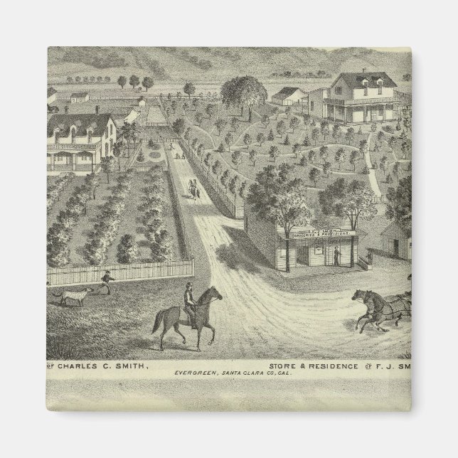 Smith, Herman-bostad, butik Magnet (Framsidan)