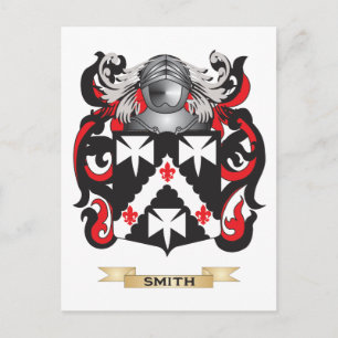 Smith Jackar om Arm (Family Crest) Vykort