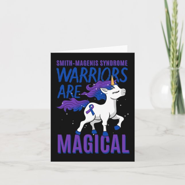 Smith-magenis Syndrome Developmental Disorder Sms Kort (Framsida)