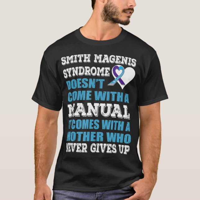 Smith Magenis Syndrome som kommer med mor T Shirt (Framsida)