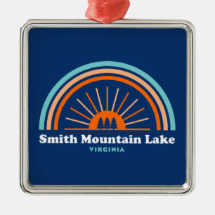 Smith Mountain Sjö Virginia Rainbow Julgransprydnad Metall
