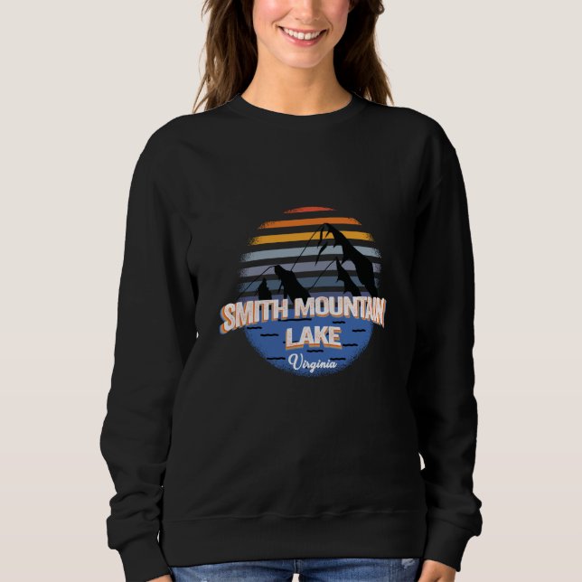 Smith Mountain Sjö - Virginia - Sunset T Shirt (Framsida)