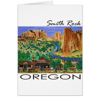 Smith Rock ~ Oregon Hälsningskort