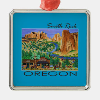 Smith Rock ~ Oregon Julgransprydnad Metall