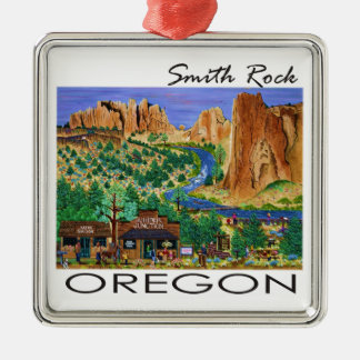 Smith Rock ~ Oregon Julgransprydnad Metall